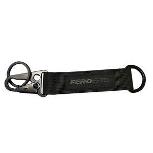 Custom Multi-size Nylon Wristband with Buckle Heavy Duty Tactical Nylon <b>Lanyard</b> with Metal Eagle Beak Clip and <b>Key</b> Rings - Product Image 2