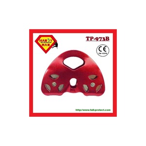 CE EN12278 Certified HM Brand Adventure Park Zip Line Trolley Aluminum Alloy Tandem <b>Pulley</b> Stainless Steel Sheave 25kN Breaking - Product Image 5