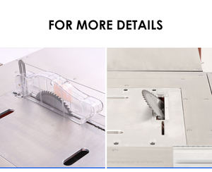 LUXTER Banco Sega Multifunzione di Precisione a Carrello Scorrevole per Taglio Legno - Product Image 2