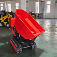 Mini-chargeuse sur chenilles autoportée pour travaux de construction, camion benne pour jardin et usage domestique, qualité supérieure