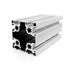 Groothandel Zware Extrusies Aluminium Profielen 9090 Voor Industriële Cnc Boor-En Freesmachine T Slot Aluminium Bar
