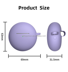 Étui de protection en silicone pour écouteurs <span class=keywords><strong>Huawei</strong></span> Freebuds 7i avec crochet métallique - Product Image 3