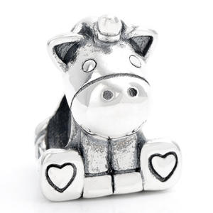 Venta al por mayor 925 plata esterlina DIY <span class=keywords><strong>encanto</strong></span> pulsera nuevo elefante inteligente colgante romántico oro circón caliente Animal dibujos animados <span class=keywords><strong>encanto</strong></span> - Product Image 5