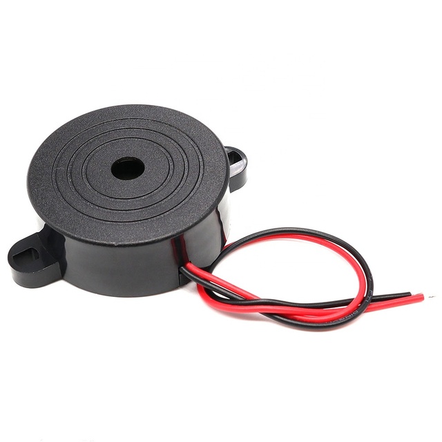 4216 Buzzer DC 3-24V Piezo Active Buzzer Alarm 42*16MM High Decibel Continuous Sound Buzzer With Mounting hole and Wire