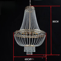 Nouveau Lustre Rideau de Perles en Cristal Plaqué Métal Robuste pour Décoration de Mariage, Éclairage de Plafond pour Scène d'Événement, Hôtel et Banquet