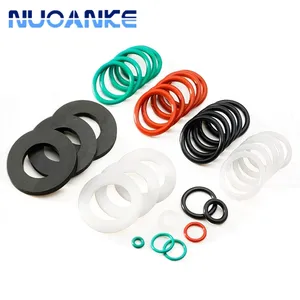 China Factory Rubber ORing Seal NBR FKM FPM EPDM PTFE PU Silicon Flat Rubber O-Ring Seals Nitrile Silicone Rubber O Ring Seals