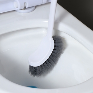 Sanga Cleaning Brush Non Wall-mounted Long Handle Detachable Silicone Toilet Brush With Holder - Product Image 3