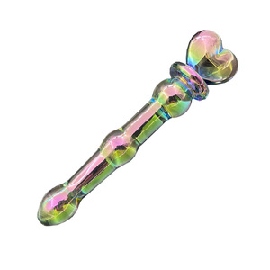 Productos para adultos, tapón Anal plateado de vidrio en forma de corazón, Juguetes <span class=keywords><strong>sexuales</strong></span> para mujeres, Anal estimulador, tapón Anal, Juguetes <span class=keywords><strong>sexuales</strong></span> para mujer Gay - Product Image 6