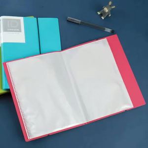 New Arrival A4 Clear Book <b>File</b> Office Stationery Filing System Setup A4 Size Refillable PP <b>File</b> Customized Logo Modern Portable - Product Image 4