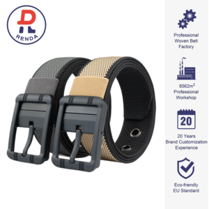 <span class=keywords><strong>Cintura</strong></span> da uomo in nylon resistente con fibbia a perno in lega <span class=keywords><strong>nera</strong></span> <span class=keywords><strong>opaca</strong></span>, regolabile, casual, in tela, per jeans e sport all'aperto - Product Image 1