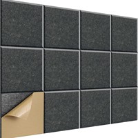 Normes européennes Design moderne Panneau acoustique PET Panneaux muraux insonorisants pour bureaux et hôtels Insonorisation