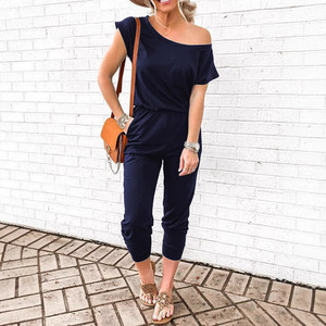 <strong>Jumpsuits</strong> for Women 2025 Summer Dressy Off Shoulder Romper Spring Vacation Travel <strong>Lounge</strong> Outfits Clothes - Product Image 5