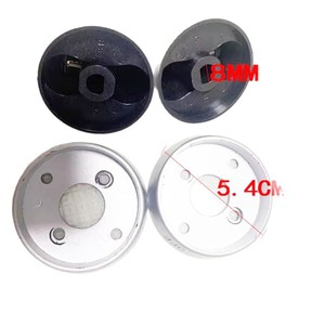 Perilla de encendido para estufa de gas Good Heart, 5.4 cm, 8 mm, interruptor de ajuste de plástico engrosado, uso industrial - Product Image 2