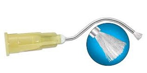 Puntas de aguja de dispensación prebentes dentales Punta de <span class=keywords><strong>flujo</strong></span> desechable con extremo de cepillo - Product Image 3