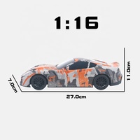 Voiture de course RC 4x4 4 canaux 27 MHz prête à l'emploi, échelle 1:18 et 1:16, pour intérieur et extérieur, portée 15 m, autonomie 15-25 min, jouets et cadeaux