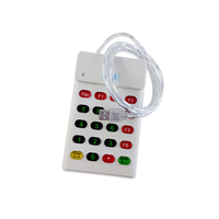 HECERE HC-R95C Emulador de Teclado USB Liunx/Windows, Lector de Tarjetas RFID 13.56MHz, Material ABS, Protocolo ISO 14443A, 133x80x16mm, 200g