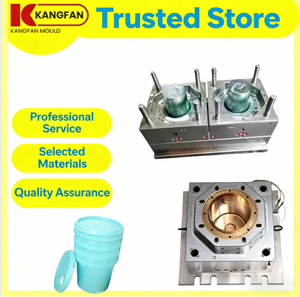 Molde de Inyección de Plástico para Uso Doméstico, Material PP/PE, Modelo de Acero/P20/718, Tapa Fácil de Abrir, Diseño Imprimible, Marca Kangfan Mould - Product Image 1