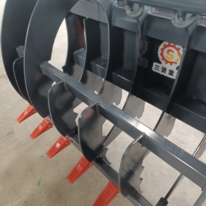 Trekker/Backhoe <span class=keywords><strong>Loader</strong></span>/Slip Stuur Grijpwortel Hark Grijper - Product Image 6