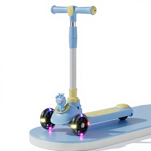 Patinete Plegable para Niños, <span class=keywords><strong>Coche</strong></span> Montable Plegable para Bebés, Apto para Niños y Niñas de 1 a 8 Años, Puede Usarse para Conducir - Product Image 3