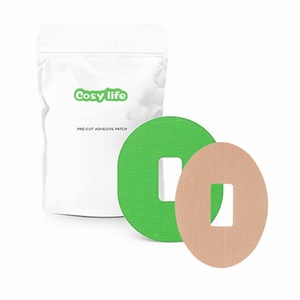แผ่นปิดเซ็นเซอร์ <span class=keywords><strong>CGM</strong></span> แบบยูนิเวอร์แซล OEM ติดทนนาน วัสดุระบายอากาศได้ ปรับแต่งได้ สำหรับอุปกรณ์ Medtronic และ Dexcom - Product Image 4