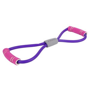 Bande de yoga en forme de 8 durable, anti-rupture, écologique et confortable, <span class=keywords><strong>corde</strong></span> de traction pour les épaules et le cou - Product Image 4