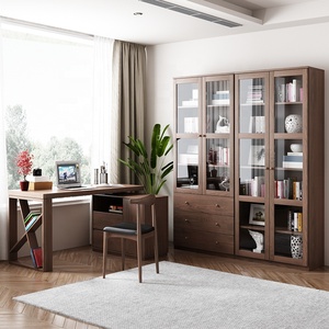 Armario <span class=keywords><strong>de</strong></span> estudio moderno, mueble <span class=keywords><strong>de</strong></span> Combinación libre, estantería <span class=keywords><strong>de</strong></span> casa, librería <span class=keywords><strong>de</strong></span> madera - Product Image 2