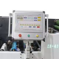 RY-350 4 "6 warna 6 kelompok Unit komputer kecepatan tinggi jenis kertas perekat Film plastik rol Label mesin cetak Flexo