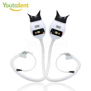 Youtodent collegato denti sbiancamento luce macchina 8 LED 55W USA/EU carica tre colori lampada portatile fornitura dentale - Product Image 2