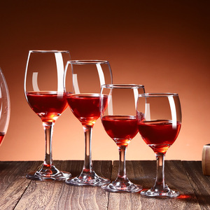 Verres à vin blanc transparents de haute qualité à long pied avec logo personnalisé, style européen, pour bars et soirées - Product Image 1