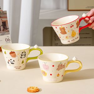 Lelyi eco-friendly porcellana ceramica tazza cartone animato animale Graffiti Design per ufficio ragazze <span class=keywords><strong>caffè</strong></span> acqua potabile tazze <span class=keywords><strong>nome</strong></span> del prodotto - Product Image 5
