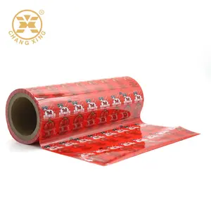 Mylar/LDPE-Película de embalaje de grado alimenticio, rollo de película de envasado, salsa, tomate, kétchup, gran fábrica de China