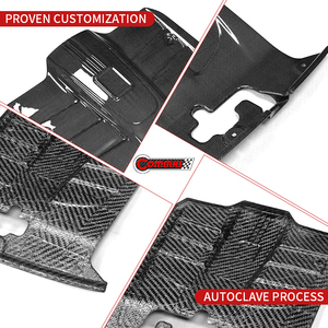 ฝาครอบล็อคเครื่องยนต์รถยนต์คาร์บอนไฟเบอร์แห้งแบบ OEM ดีไซน์ใหม่ล่าสุดสำหรับ Ferrari F12 - Product Image 2