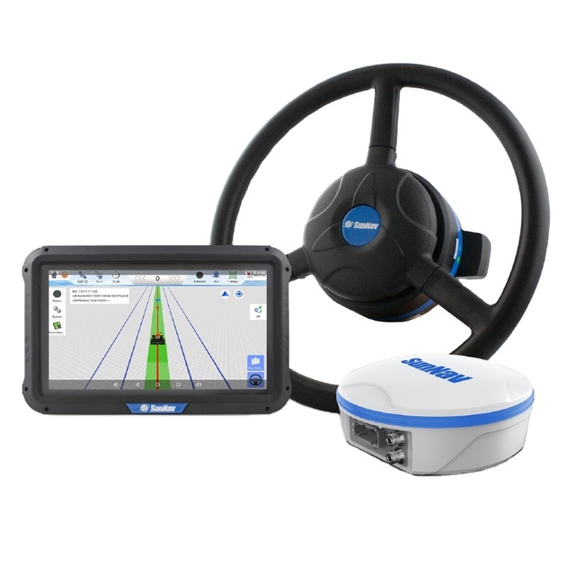 SunNav AG400 GPS Auto Pilot System Chc SE Integrated Automated Steering System Precision Agriculture Tractor Auto Steering