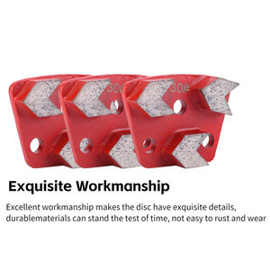 Hình thang kim cương tầng Mài Pad đĩa #30 Grit kim loại trái phiếu kim cương hình thang kim cương Mài đĩa cho máy mài bê tông - Product Image 3