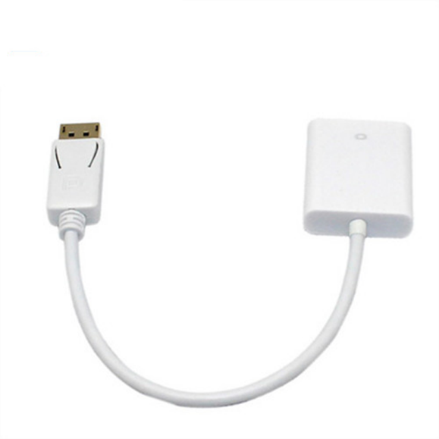 DTECH HD Mini Display Port to HDMI Cable 20cm 1080p DP to hdmi Cable for Printer Scanner Laptop