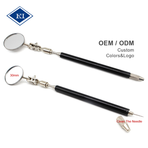 Bảo trì kiểm tra gương phổ quát mạnh mẽ gấp Kính thiên văn phản xạ Kích thước hàn khung kiểm tra gương với kim - Product Image 1