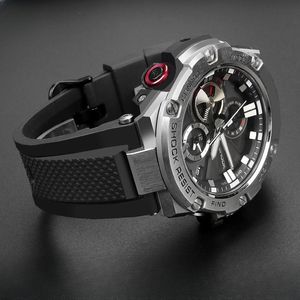 TPU橡胶表带配件卡西欧GST-B100 GST-W100 GST-210 GST-S300 GST-S110 GST-S100更换表带 - Product Image 6