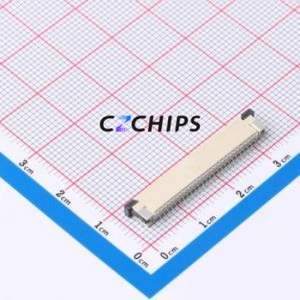 FPC-1.0AS-26PWCR-H25 FFC/FPC Connector SMD,P=1mm,Horizontal Mount Connector Drawer Type Top Contact 26P 1mm - Product Image 2