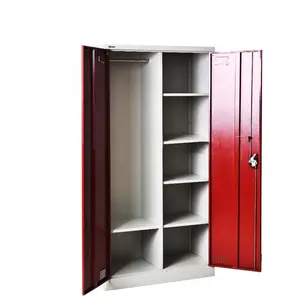 Steel regular size bedroom wardrobe steel almirah India design