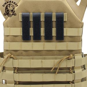 แผ่นแปะติดกระเป๋าแบบยุทธวิธี Molle 4 ชิ้น พร้อมแถบตีนตุ๊กแกสำหรับติดกระเป๋าเป้สะพายหลัง เสื้อกั๊ก และอื่นๆ - Product Image 6