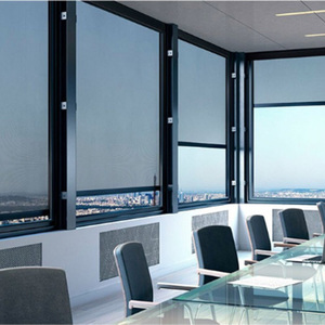 Persiana Enrollable Motorizada Vertical con Panel Deslizante de Casete, Totalmente Opaca, con Rieles Laterales con Cremallera - Product Image 6