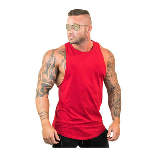 Camiseta Deportiva Personalizada para Hombre, Camiseta de Gimnasio con Espalda Cruzada, Transpirable, Lisa, Chaleco de Culturismo sin Mangas, Ropa Deportiva Activa para Hombre - Product Image 4