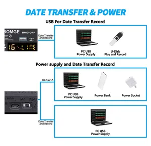 Elaborazione audio amplificatore BMG-04F di alta qualità, adatto per bar e raduni