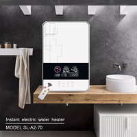 Appareils électroménagers - Chauffe-eau électrique instantané avec écran tactile et affichage numérique LED