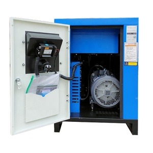 10 PK 7,5 kW 150 Max PSI Draagbare Elektrische <span class=keywords><strong>220</strong></span>-380 Volt 3-fasen Variabele Snelheid Schroef Compressor Olievrij 300 L luchtreservoir - Product Image 4