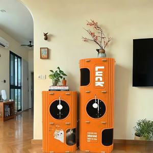 Casa para Gatos de Fieltro de Poliéster Plegable, Moderna, Acústica, Ecológica, No Tóxica, de Alta Calidad, con Color Personalizado y Logotipo Impreso - Product Image 6