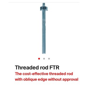 FTR M ใหม่ FTR M 24X300 สินค้าขายดีอันดับต้นๆ  ฟาสเทนเนอร์ส คิง จำกัด - Product Image 2
