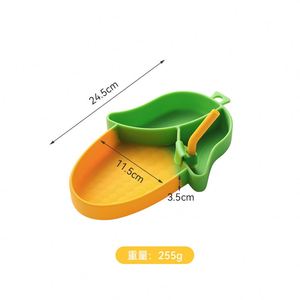 Plato de Silicona de Grado Alimenticio para Niños, Resistente a Altas Temperaturas, Diseño de Maíz, Juego de Vajilla - Product Image 6