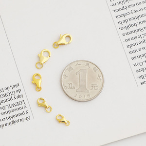 Joyería Burberry, Cierre de Langosta de Plata de Ley S925 de 10 mm, Hebilla Decorativa para Collar DIY, para Joyería Hecha a Mano - Product Image 5
