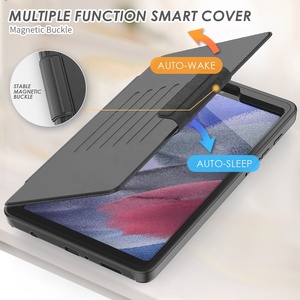Custodia per <span class=keywords><strong>Samsung</strong></span> <span class=keywords><strong>Galaxy</strong></span> <span class=keywords><strong>Tab</strong></span> <span class=keywords><strong>A7</strong></span> <span class=keywords><strong>Lite</strong></span> 8.7 pollici T220 T225 2021 custodia per Tablet con fibbia magnetica Flip in pelle PU antiurto - Product Image 3